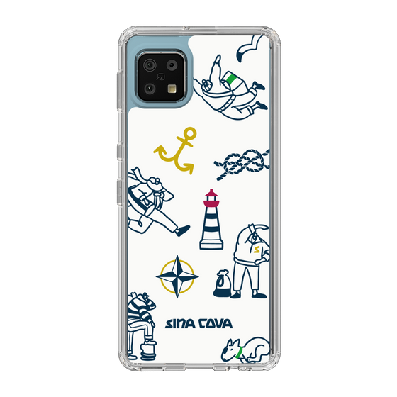 Slim Protection Case［ SINA COVA - Marine Art ］