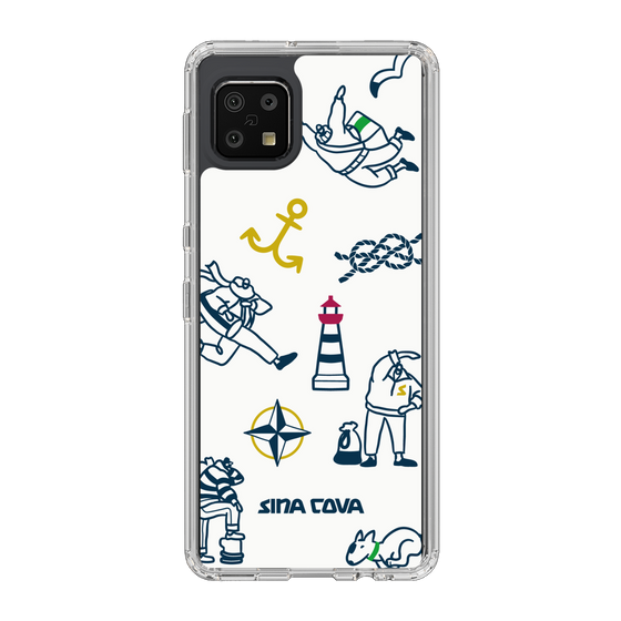 Slim Protection Case［ SINA COVA - Marine Art ］
