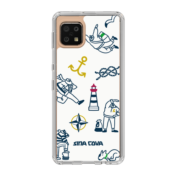 Slim Protection Case［ SINA COVA - Marine Art ］
