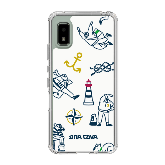 Slim Protection Case［ SINA COVA - Marine Art ］