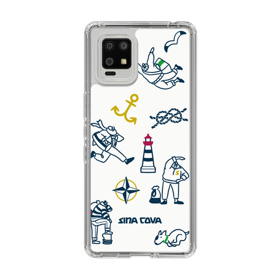 Slim Protection Case［ SINA COVA - Marine Art ］