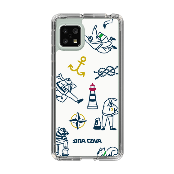 Slim Protection Case［ SINA COVA - Marine Art ］