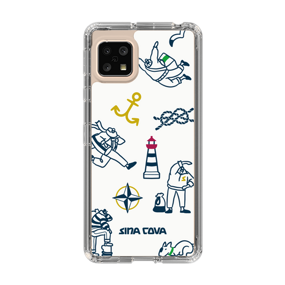 Slim Protection Case［ SINA COVA - Marine Art ］