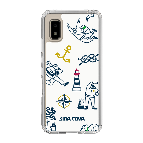Slim Protection Case［ SINA COVA - Marine Art ］