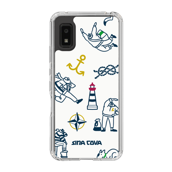 Slim Protection Case［ SINA COVA - Marine Art ］