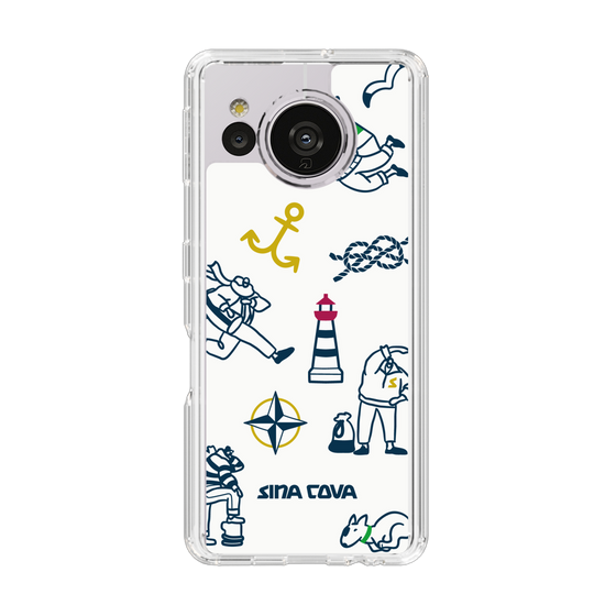 Slim Protection Case［ SINA COVA - Marine Art ］