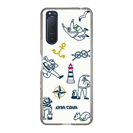 Slim Protection Case［ SINA COVA - Marine Art ］