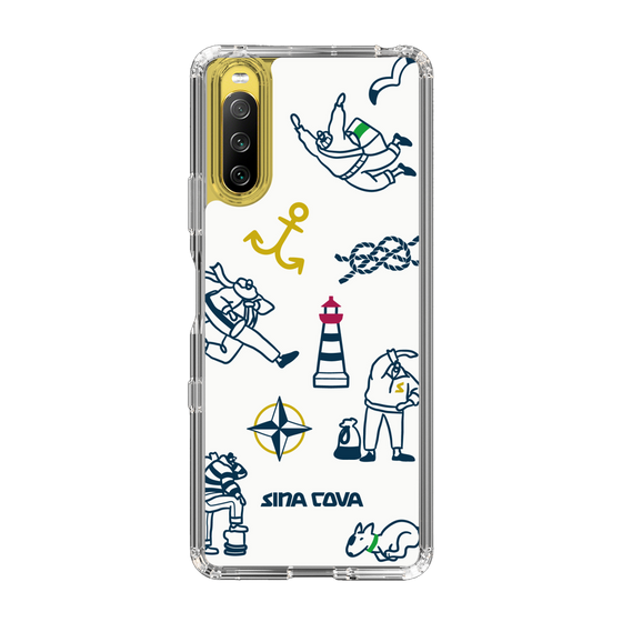 Slim Protection Case［ SINA COVA - Marine Art ］