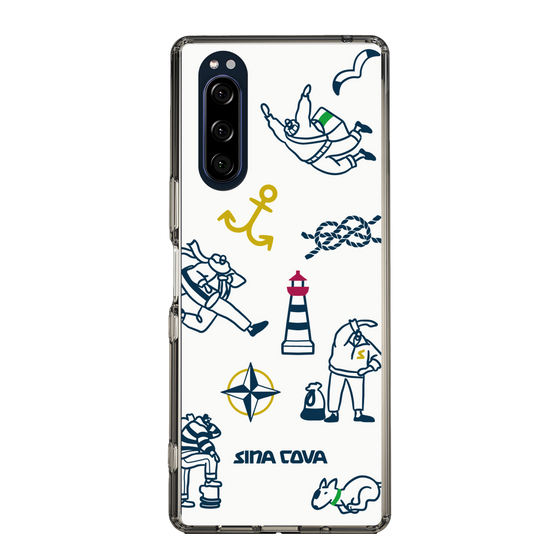 Slim Protection Case［ SINA COVA - Marine Art ］