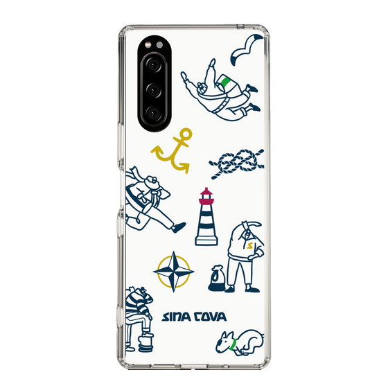 Slim Protection Case［ SINA COVA - Marine Art ］