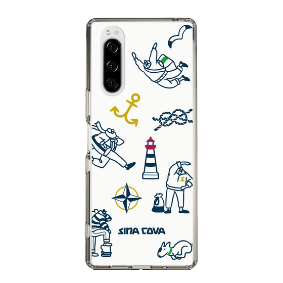 Slim Protection Case［ SINA COVA - Marine Art ］