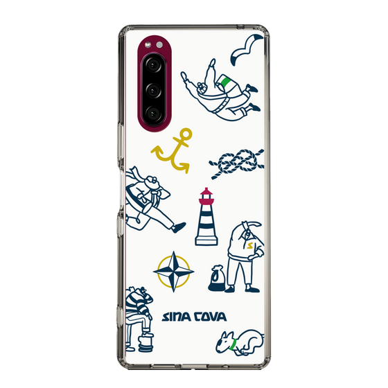 Slim Protection Case［ SINA COVA - Marine Art ］