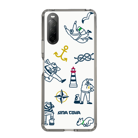 Slim Protection Case［ SINA COVA - Marine Art ］
