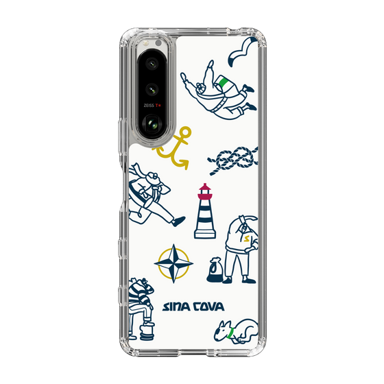 Slim Protection Case［ SINA COVA - Marine Art ］
