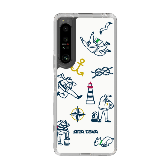 Slim Protection Case［ SINA COVA - Marine Art ］