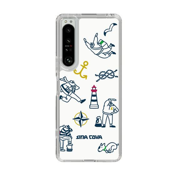 Slim Protection Case［ SINA COVA - Marine Art ］