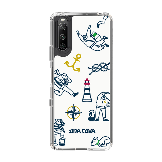 Slim Protection Case［ SINA COVA - Marine Art ］