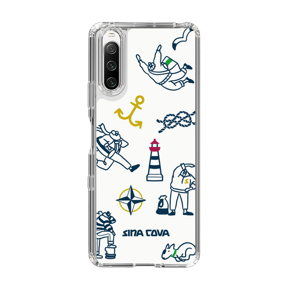 Slim Protection Case［ SINA COVA - Marine Art ］