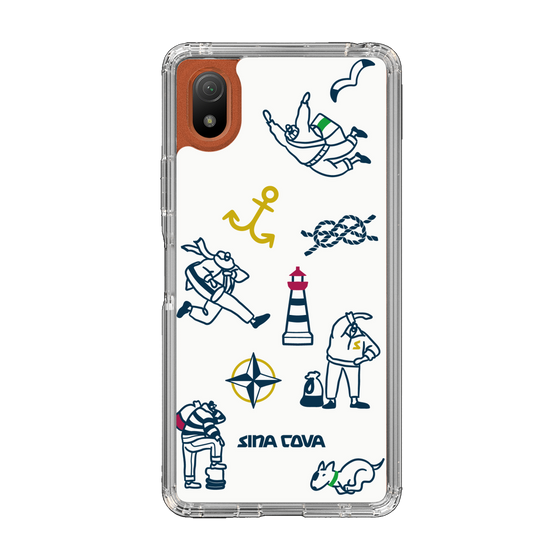 Slim Protection Case［ SINA COVA - Marine Art ］