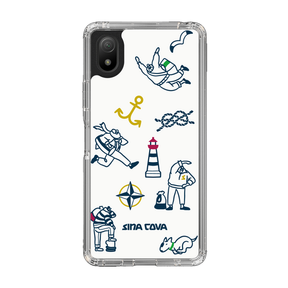 Slim Protection Case［ SINA COVA - Marine Art ］