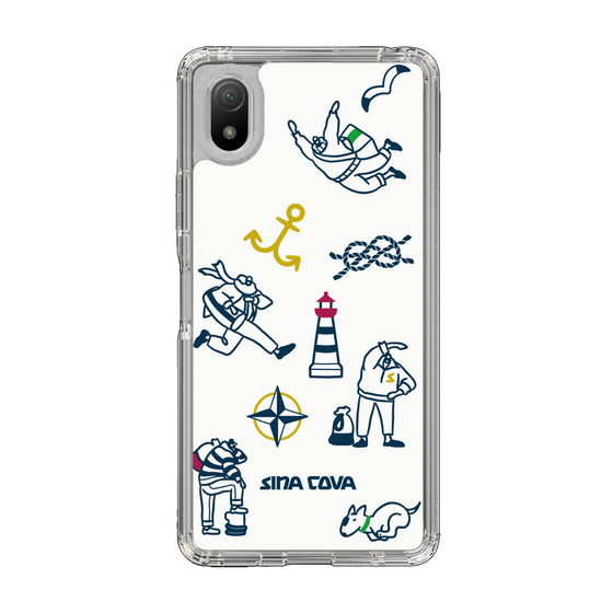 Slim Protection Case［ SINA COVA - Marine Art ］