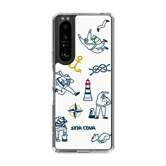 Slim Protection Case［ SINA COVA - Marine Art ］