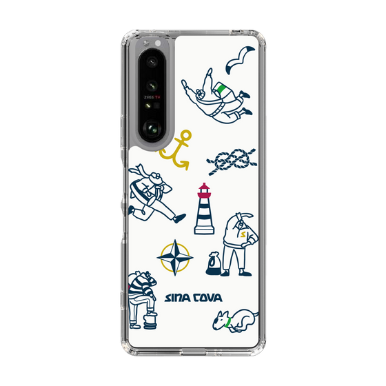 Slim Protection Case［ SINA COVA - Marine Art ］