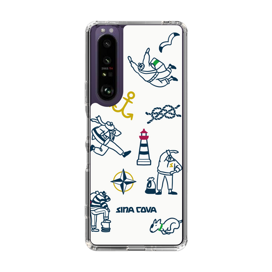Slim Protection Case［ SINA COVA - Marine Art ］
