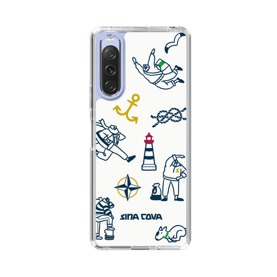 Slim Protection Case［ SINA COVA - Marine Art ］