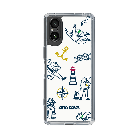 Slim Protection Case［ SINA COVA - Marine Art ］