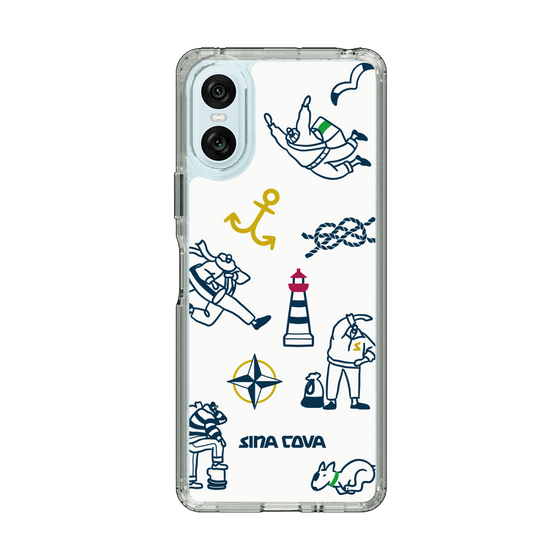 Slim Protection Case［ SINA COVA - Marine Art ］