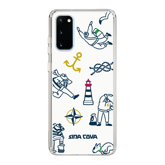 Slim Protection Case［ SINA COVA - Marine Art ］