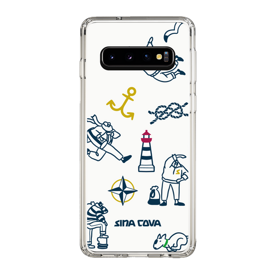 Slim Protection Case［ SINA COVA - Marine Art ］