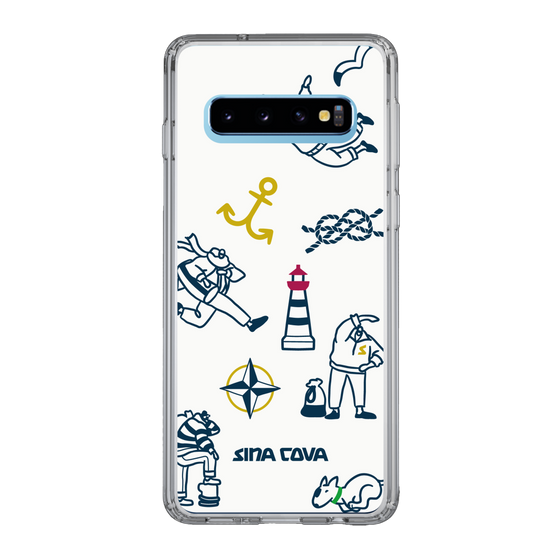 Slim Protection Case［ SINA COVA - Marine Art ］