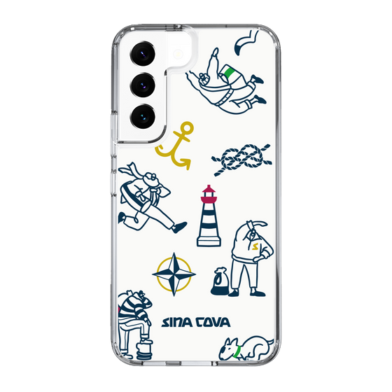Slim Protection Case［ SINA COVA - Marine Art ］