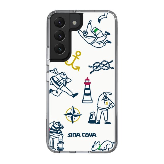 Slim Protection Case［ SINA COVA - Marine Art ］