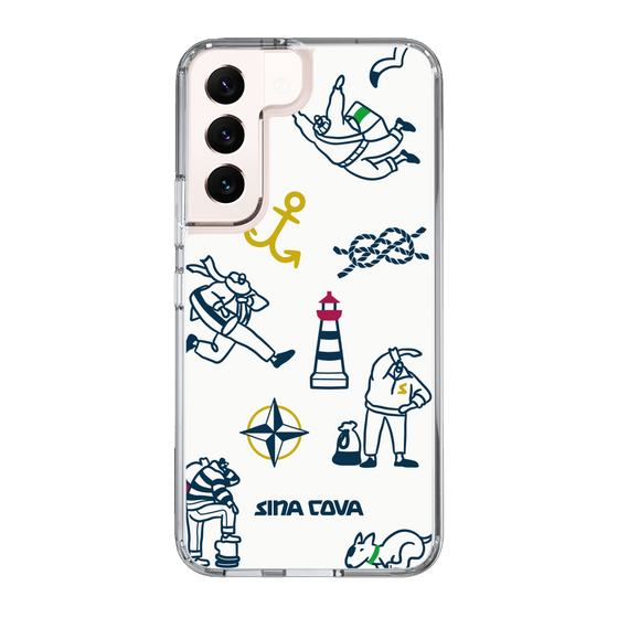 Slim Protection Case［ SINA COVA - Marine Art ］
