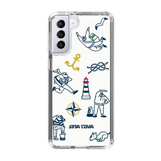Slim Protection Case［ SINA COVA - Marine Art ］