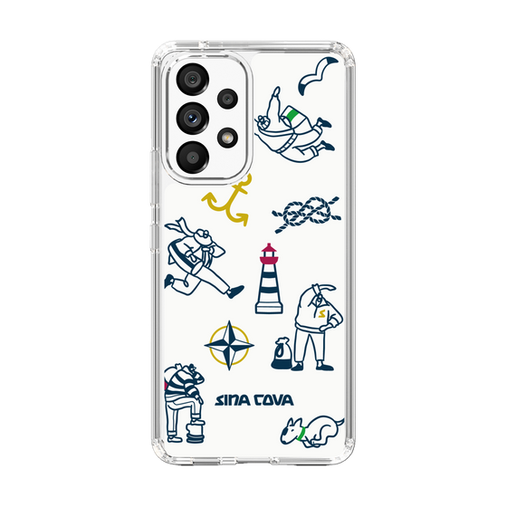 Slim Protection Case［ SINA COVA - Marine Art ］