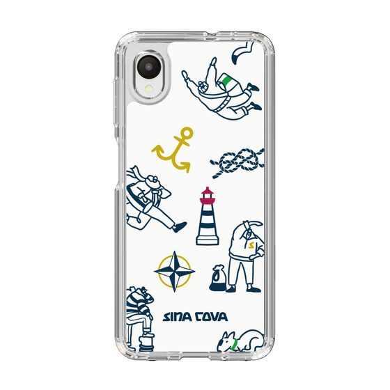 Slim Protection Case［ SINA COVA - Marine Art ］
