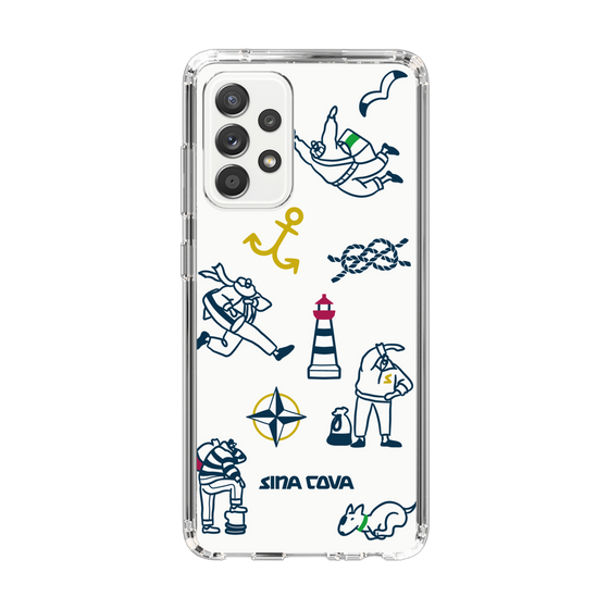 Slim Protection Case［ SINA COVA - Marine Art ］