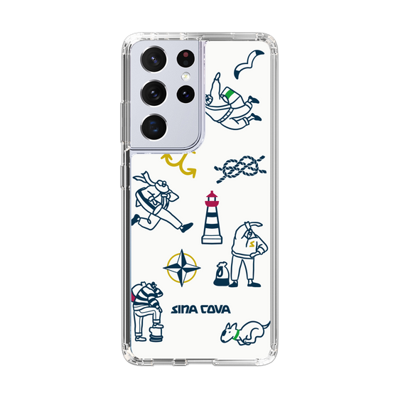 Slim Protection Case［ SINA COVA - Marine Art ］
