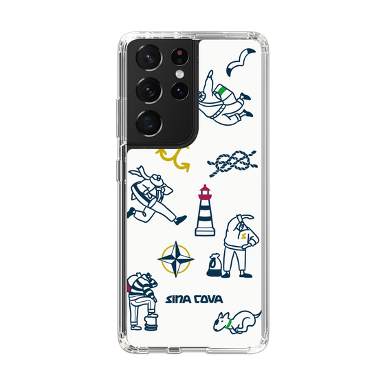Slim Protection Case［ SINA COVA - Marine Art ］