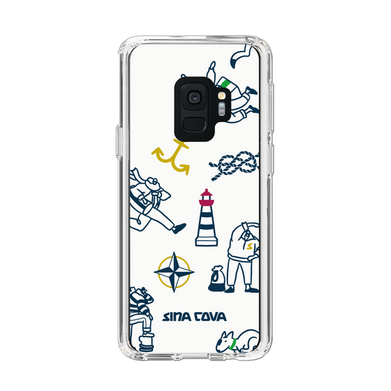 Slim Protection Case［ SINA COVA - Marine Art ］