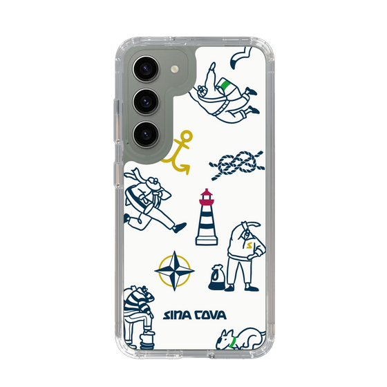 Slim Protection Case［ SINA COVA - Marine Art ］