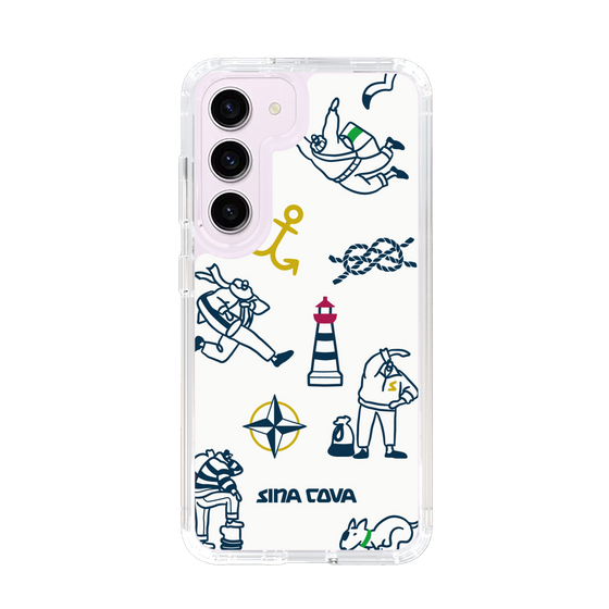 Slim Protection Case［ SINA COVA - Marine Art ］