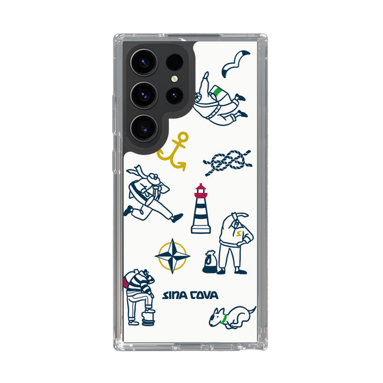 Slim Protection Case［ SINA COVA - Marine Art ］