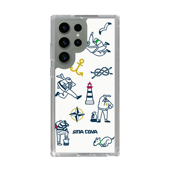 Slim Protection Case［ SINA COVA - Marine Art ］