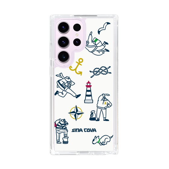 Slim Protection Case［ SINA COVA - Marine Art ］