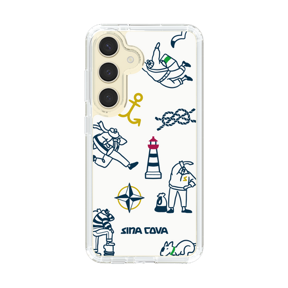Slim Protection Case［ SINA COVA - Marine Art ］